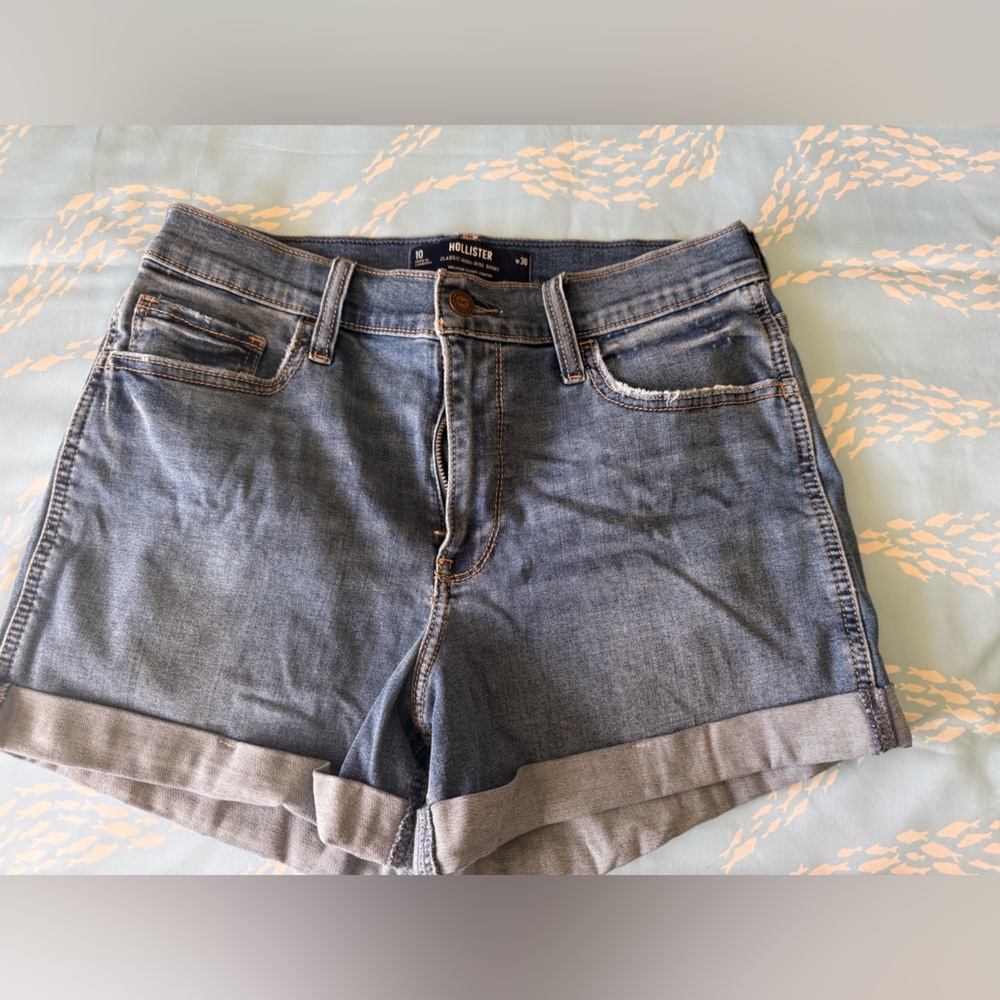 Hollister Classic Blue Denim Shorts